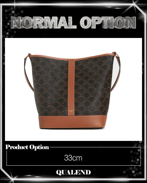 [CELINE-셀린느]트리오페 버킷백 미듐 191132