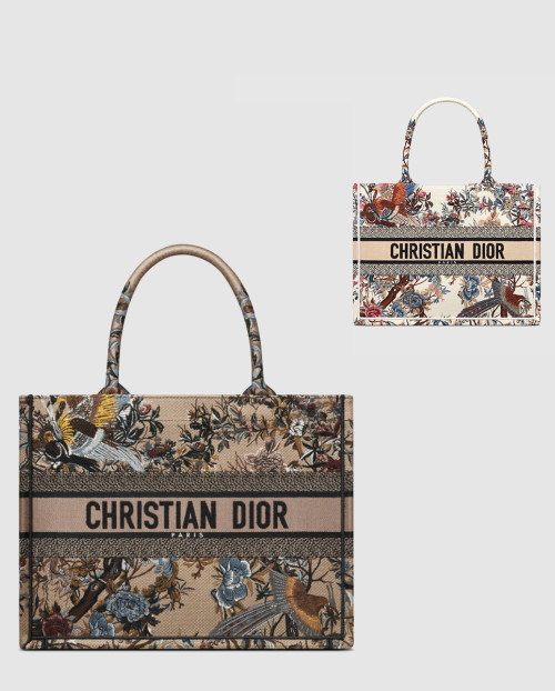 [DIOR-디올]북 토트백 미듐 M1296