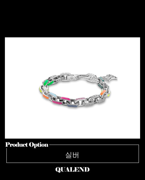 [LOUIS VUITTON-루이비통]파라다이스 체인 팔찌 MP3334