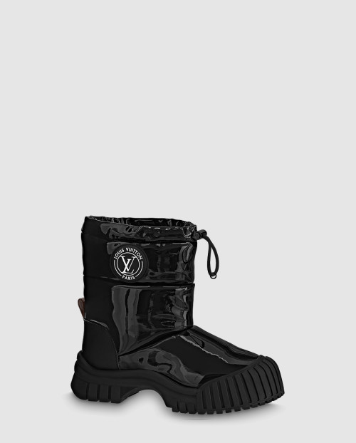 [LOUIS VUITTON-루이비통]루비 플랫 하프 부츠 1AALZQ