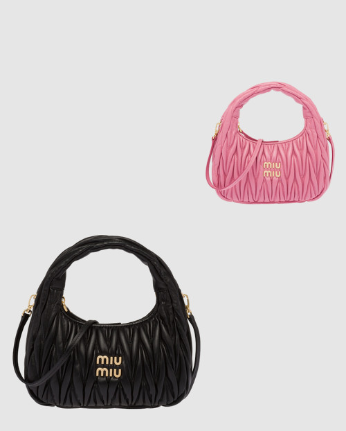 [MIUMIU-미우미우]완더 마테라쎄 호보백 5BC125