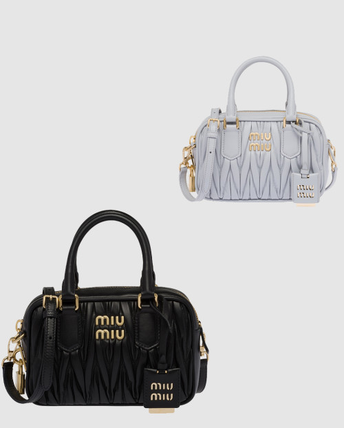 [MIUMIU-미우미우]마테라쎄 탑핸들백 5BB123