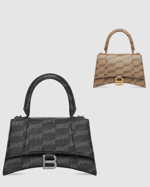 [BALENCIAGA-발렌시아가]아워글래스 스몰 탑핸들백 593546