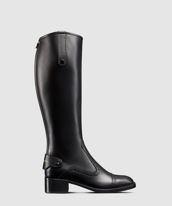 [DIOR-디올]D-FOLK 힐 앵클부츠 KDI82