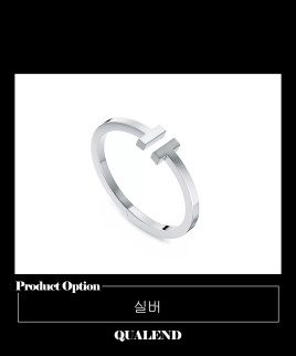 [TIFFANY-티파니]스퀘어 팔찌