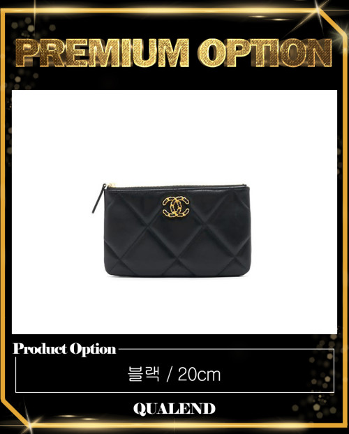 [CHANEL-샤넬]19 스몰 파우치 AP1059