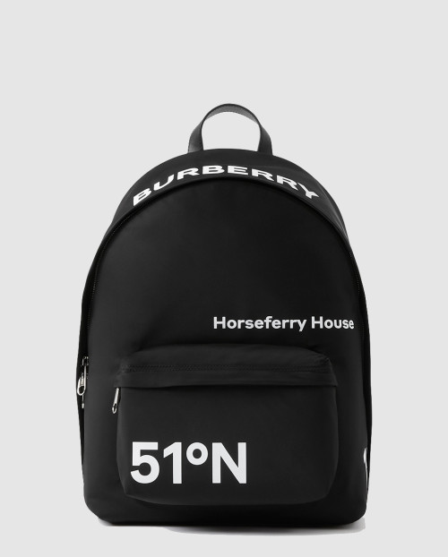 [BURBERRY-버버리]코디네이트 프린트 백팩 80648611