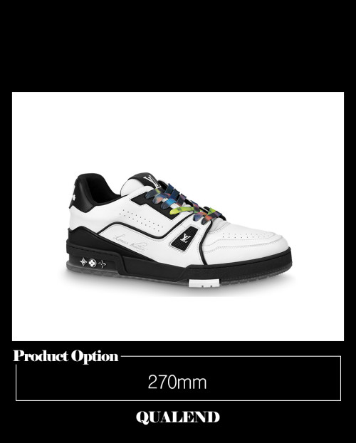 [LOUIS VUITTON-루이비통]LV 트레이너 스니커즈 1A9ADI