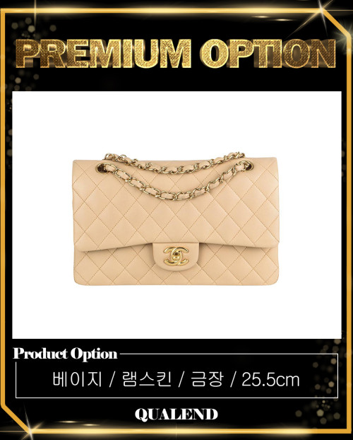[CHANEL-샤넬]클래식 램스킨 미듐 인기색상 A01112