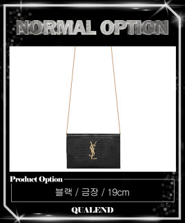[SAINT LAURENT-생로랑]업타운 WOC 크로커 607788