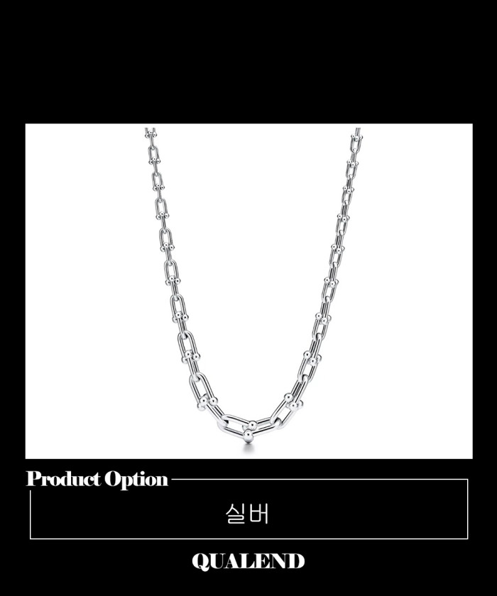 레플리카|이미테이션 tiffany-티파니그레듀에이티드-링크-목걸이-1