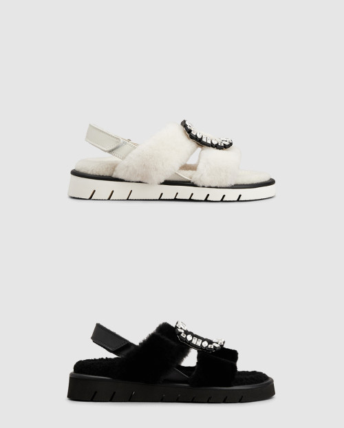 [ROGER VIVIER-로저비비에]비브 윈터 스트라스 퍼 샌들 6543