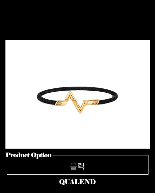 [LOUIS VUITTON-루이비통]LV 볼트 업사이드 다운 팔찌 Q05413