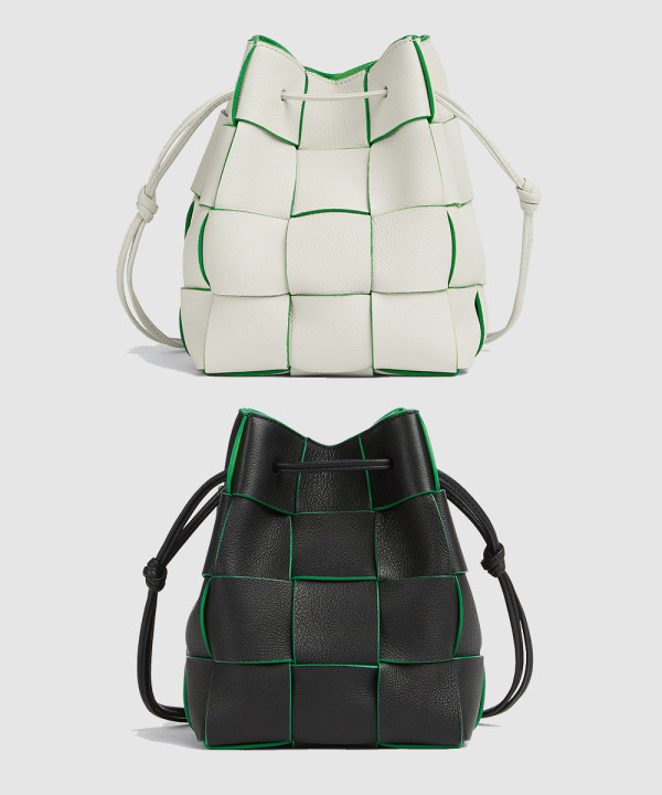 [BOTTEGA-보테가베네타]카세트 버킷백 스몰 680218