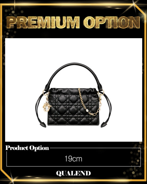 [DIOR-디올]레이디 미니 드로우스트링백 S0981