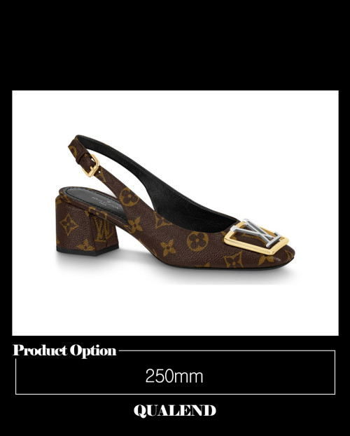 [LOUIS VUITTON-루이비통]마들렌 슬링백 펌프스 1A65O2