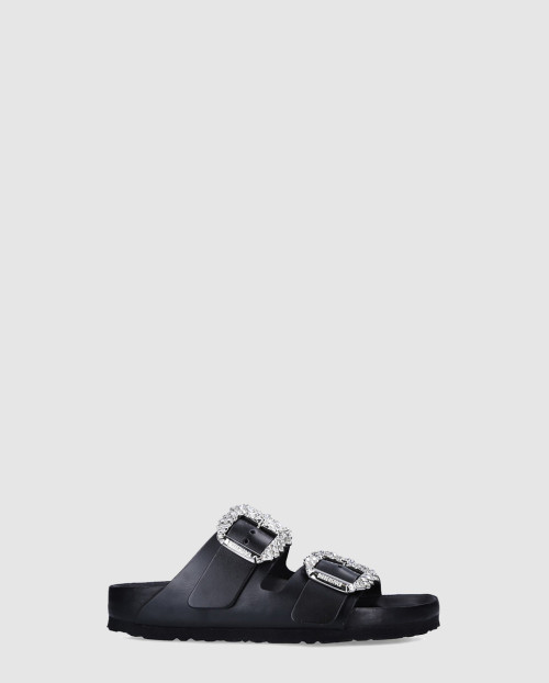 [M.BLAHNIK-마놀로블라닉]애리조나 크리스탈 레더 샌들