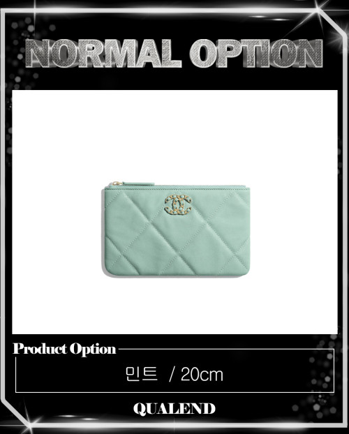 [CHANEL-샤넬]19 스몰 파우치 AP1059