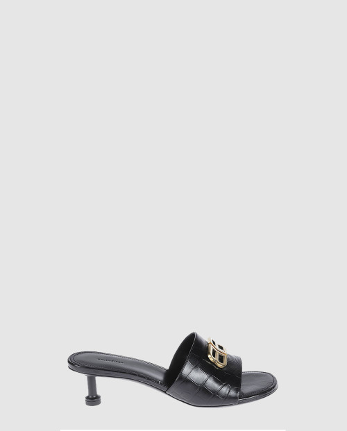 [BALENCIAGA-발렌시아가]크로커 이펙트 레더 샌들 722309