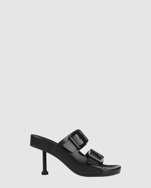 [BALENCIAGA-발렌시아가]버클 레더 샌들 172611