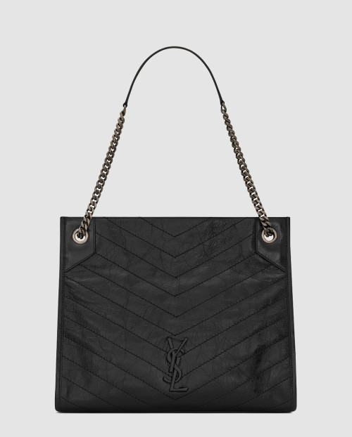 [SAINT LAURENT-생로랑]크링클 니키 쇼핑백 미듐 577999