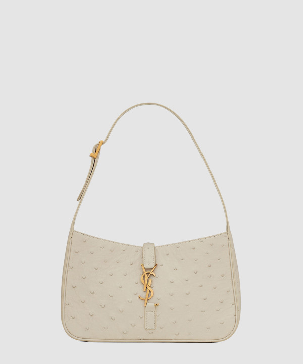 [SAINT LAURENT-생로랑]LE 5 A 7 호보백 오스트리치 657228