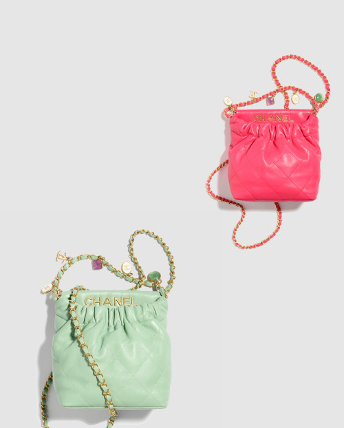 [CHANEL-샤넬]스몰 버킷백 AS3793