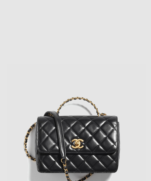 [CHANEL-샤넬]스몰 핸들 플랩백 AS3908