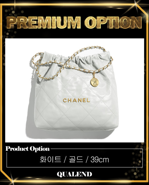 [CHANEL-샤넬]22백 미듐 AS3261