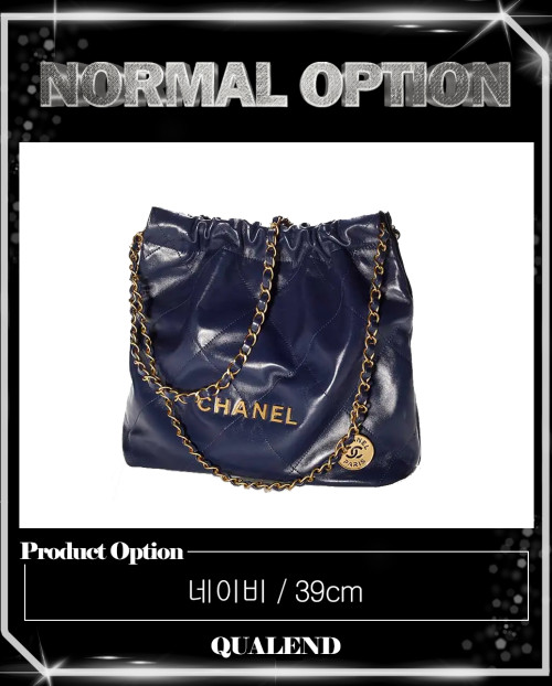 [CHANEL-샤넬]22백 미듐 AS3261