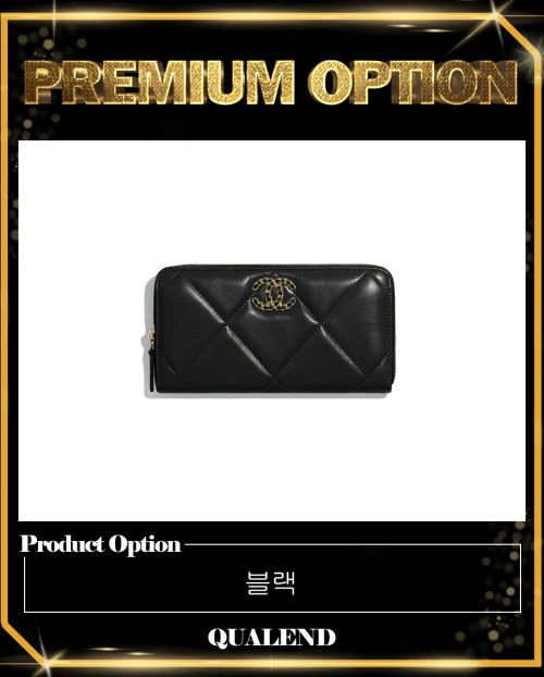 [CHANEL-샤넬]19 지퍼월렛 AP0946