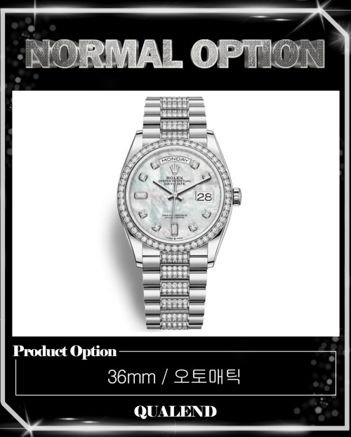 [ROLEX-롤렉스]데이데이트 36 128349RBR