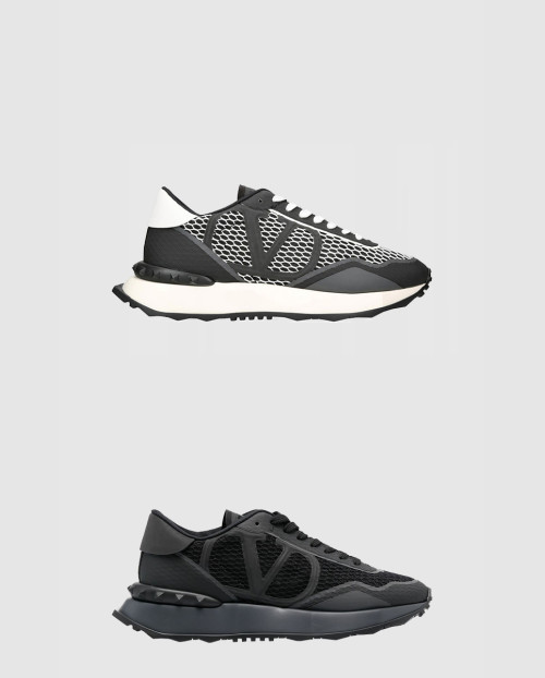 [VALENTINO-발렌티노]브이로고 네트러너 스니커즈