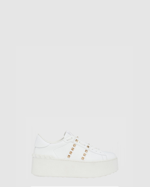 [VALENTINO-발렌티노]플랫폼 락스터드 언타이틀 스니커즈