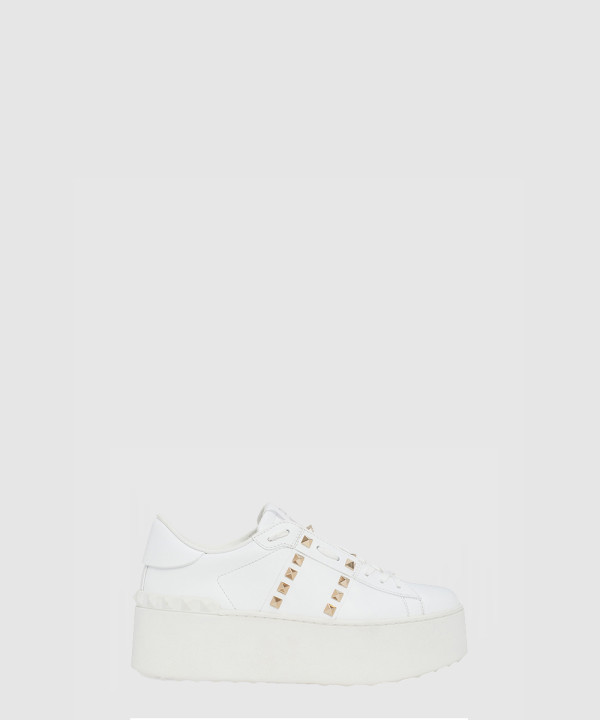 [VALENTINO-발렌티노]플랫폼 락스터드 언타이틀 스니커즈