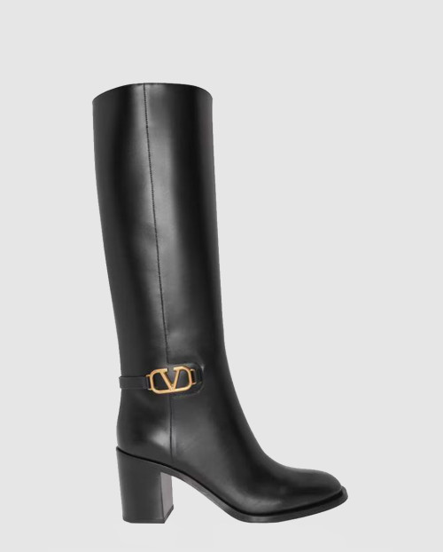 [VALENTINO-발렌티노]브이로고 니하이 부츠