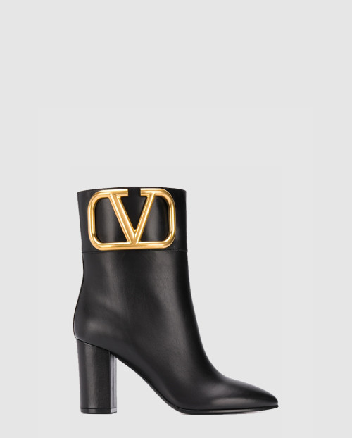[VALENTINO-발렌티노]브이로고 앵클 부츠