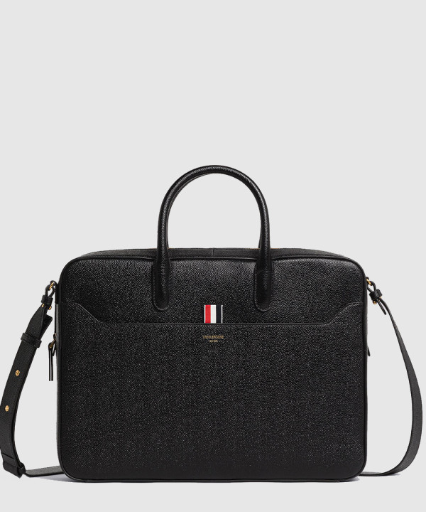 [THOM BROWNE-톰브라운]비즈니스 페블 토트백 MAG064