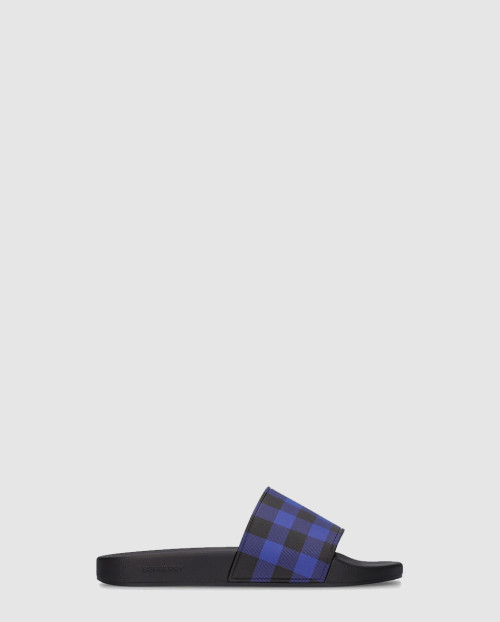 [BURBERRY-버버리]체크 슬라이드 샌들 8059314