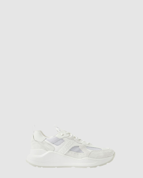 [BURBERRY-버버리]레더 스웨이드 메시 스니커즈 80623611