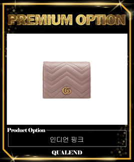 [GUCCI-구찌]GG 마몽 마틀라세 카드지갑 ‎466492