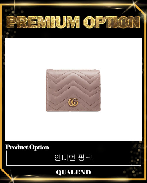 [GUCCI-구찌]GG 마몽 마틀라세 카드지갑 ‎466492