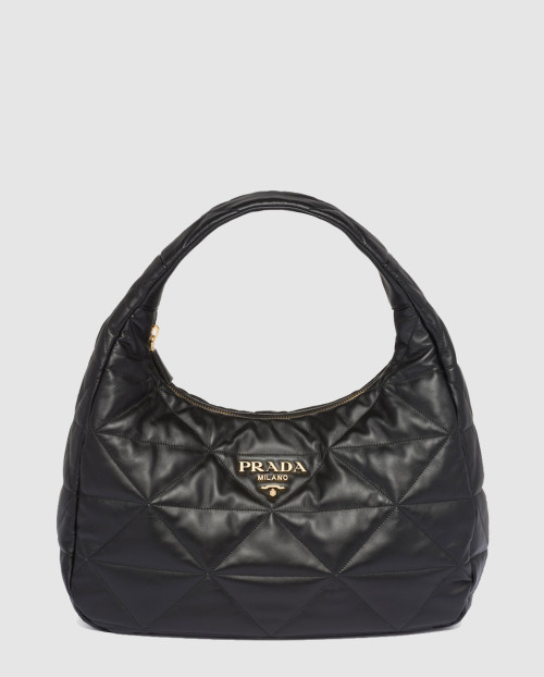 [PRADA-프라다]탑스티치 나파 호보백 라지 1BC183