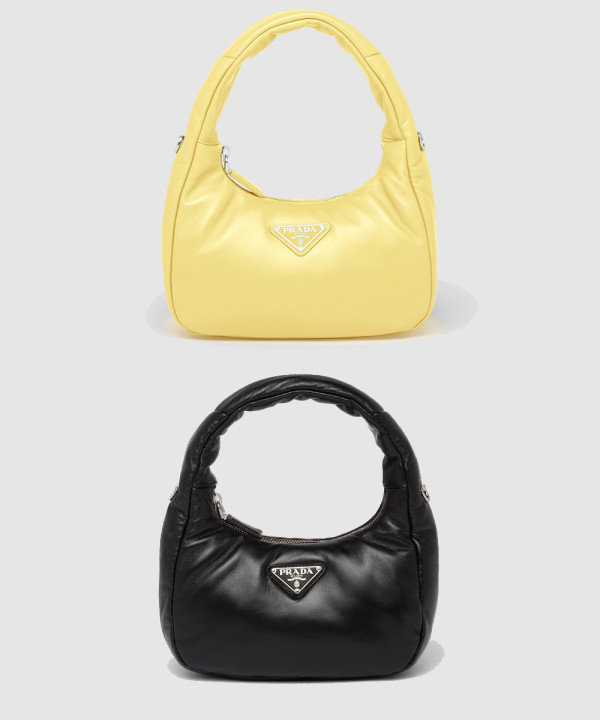 [PRADA-프라다]소프트 패딩 나파 미니백 1BA384
