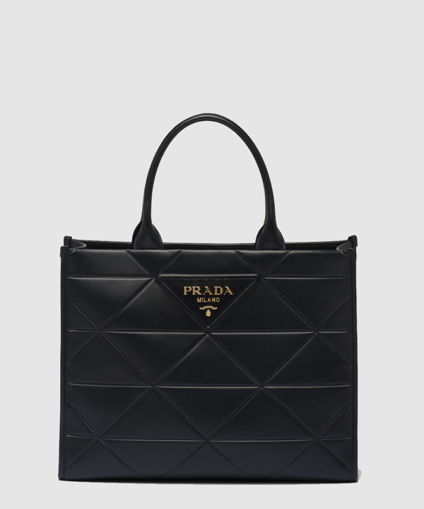 [PRADA-프라다]탑스티치 심볼백 라지 1BA377