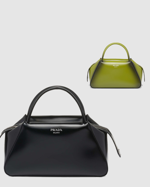 [PRADA-프라다]슈퍼노바 브러시드 핸드백 미듐 1BA365