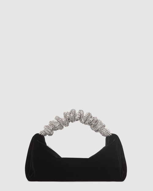 [A.WANG-알렉산더왕]스크런치 벨벳 호보백 1R15T0