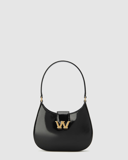 [A.WANG-알렉산더왕]W 레거시 레더 호보백 스몰 2R31L0