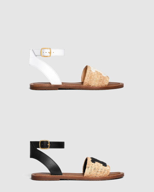 [CELINE-셀린느]림피아 플랫 스트랩 샌들 352402