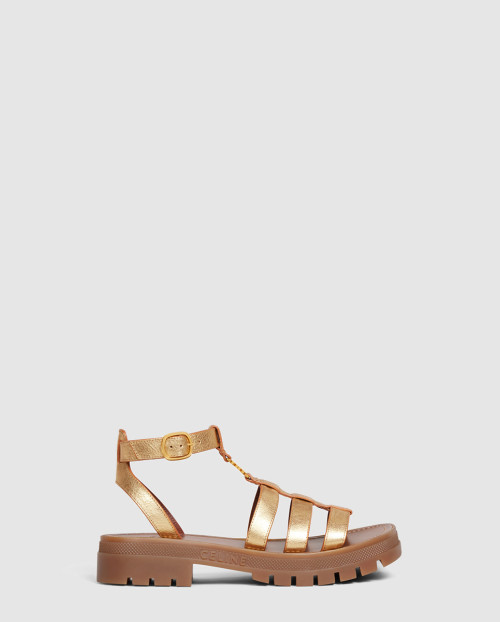 [CELINE-셀린느]클레아 트리오페 글래디에이터 청키 샌들 352463